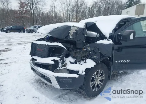 2021 Nissan Titan King Cab Sv 4X4 from USA, damaged, VIN 1N6AA1CD3MN517661